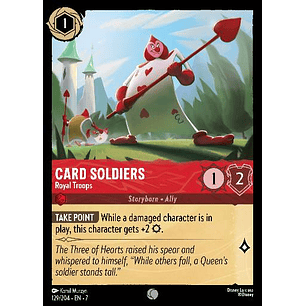 129/204 Card Soldiers - Royal Troops