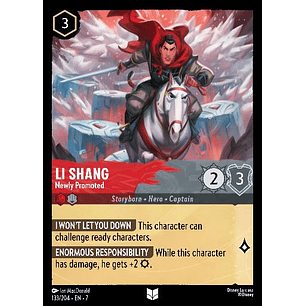 133/204 Li Shang - Newly Promoted