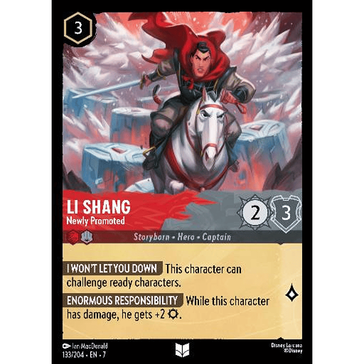 133/204 Li Shang - Newly Promoted 1