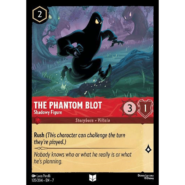 135/204 The Phantom Blot - Shadowy Figure 1