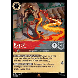 137/204 Mushu - Majestic Dragon