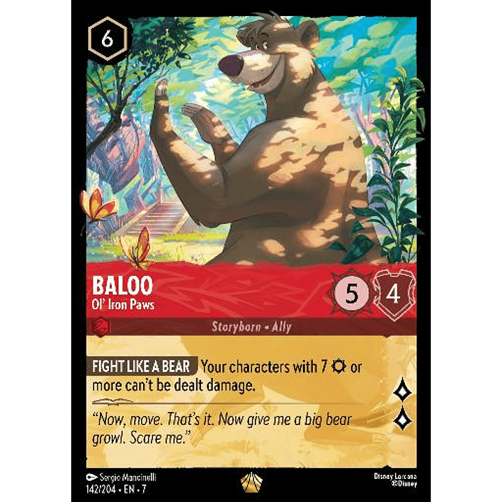 142/204 Baloo - Ol' Iron Paws 1