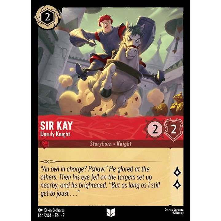 144/204 Sir Kay - Unruly Knight 1