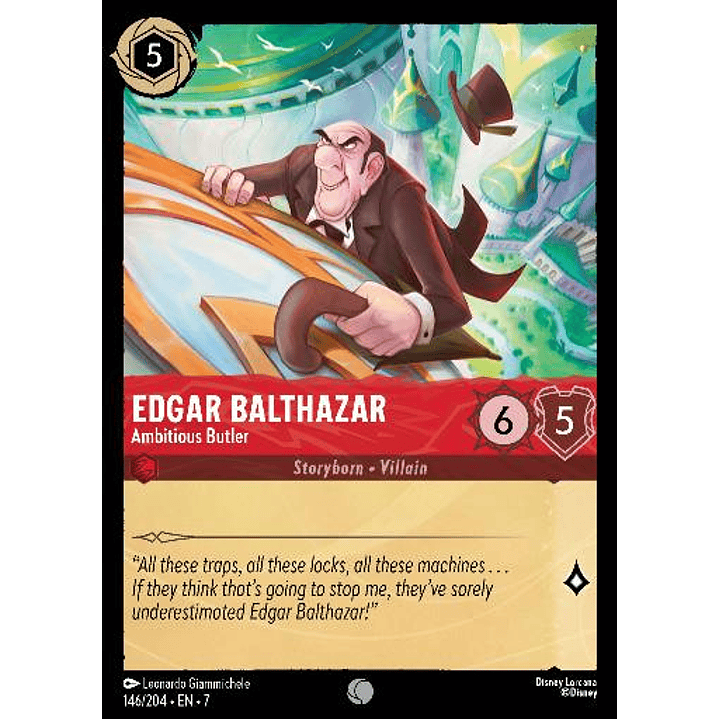 146/204 Edgar Balthazar - Ambitious Butler 1