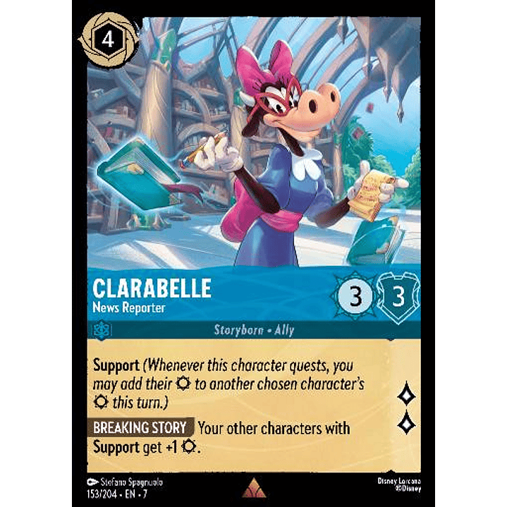 153/204 Clarabelle - News Reporter 1