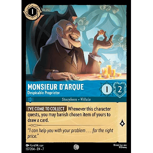 157/204 Monsieur D'Arque - Despicable Proprietor