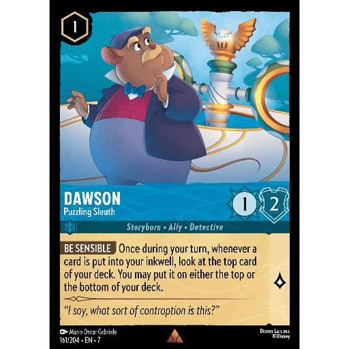 161/204 Dawson - Puzzling Sleuth 1