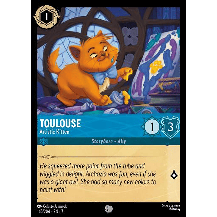 165/204 Toulouse - Artistic Kitten 1