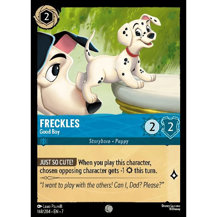 168/204 Freckles - Good Boy 1