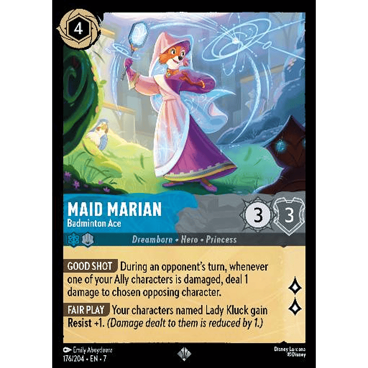 176/204 Maid Marian - Badminton Ace 1