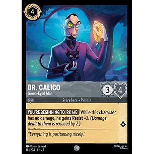 181/204 Dr. Calico - Green-Eyed Man