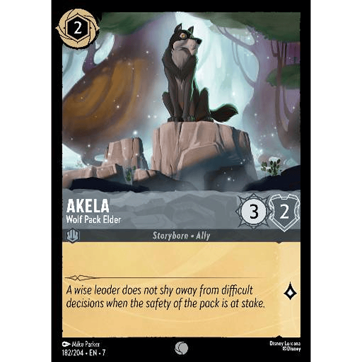 182/204 Akela - Wolf Pack Elder 1