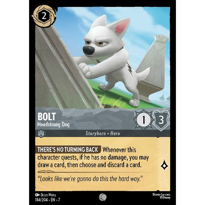 184/204 Bolt - Headstrong Dog 1