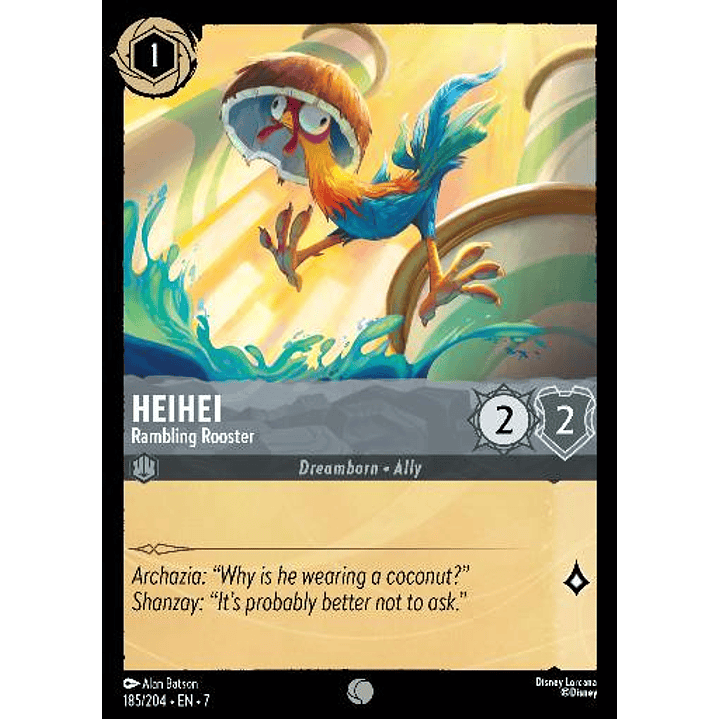 185/204 Heihei - Rambling Rooster 1