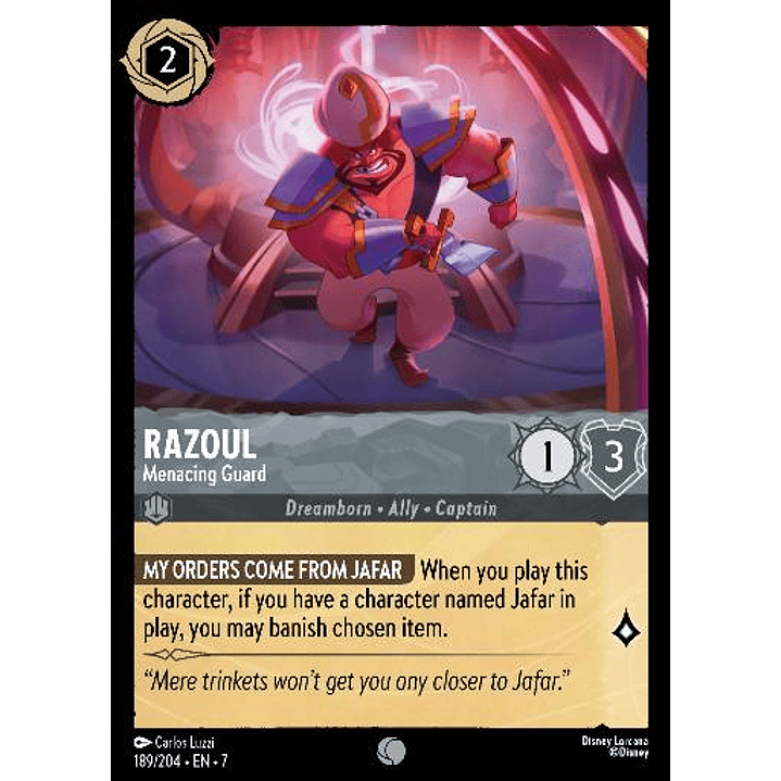 189/204 Razoul - Menacing Guard 1
