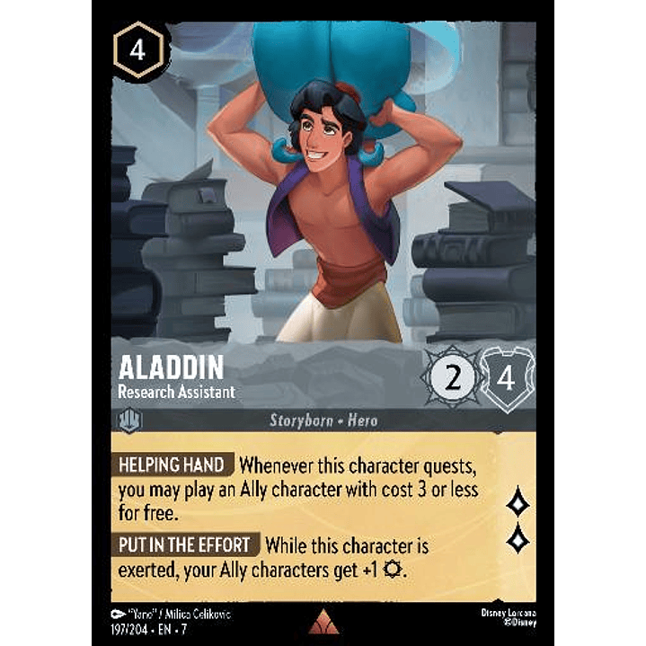 197/204 Aladdin - Research Assistan 1