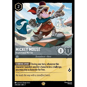 200/204 Mickey Mouse - Inspirational Warrior