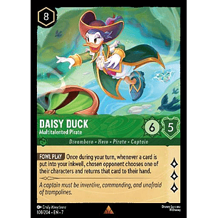 108/204 Daisy Duck - Multitalented Pirate