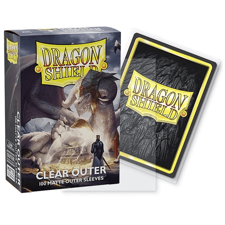 Protectores Oversleeves Dragon Shield - Clear Outer 1