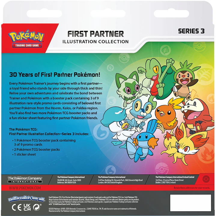 Pokémon TCG: First Partner Illustration Collection – Series 3 3