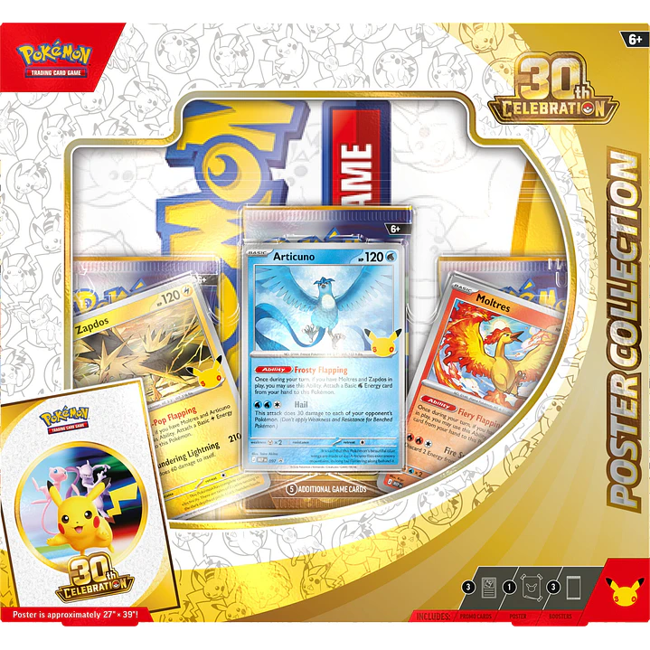 Pokémon 30th Celebration | Poster Collection 3
