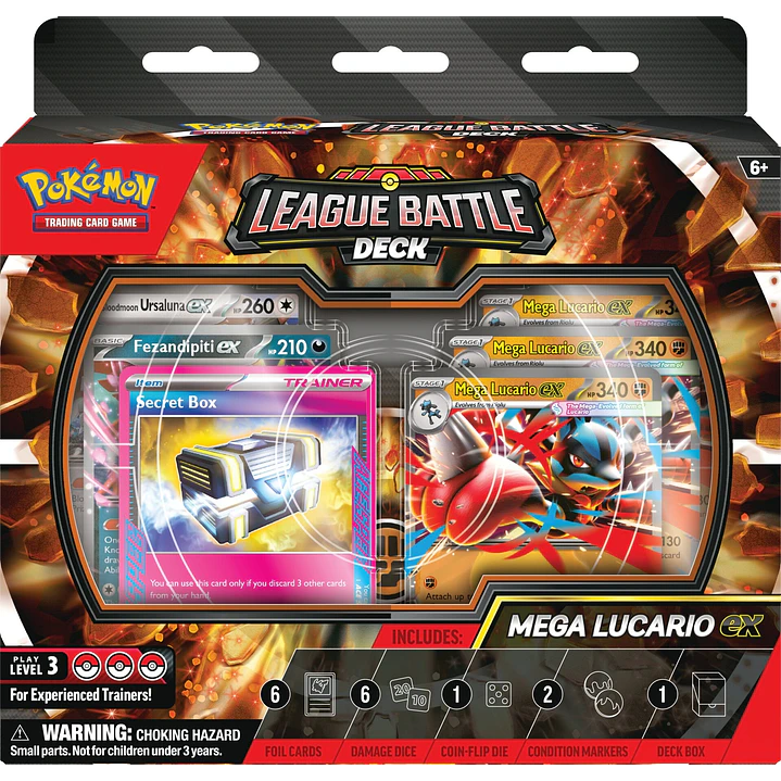 Mega Lucario ex League Battle Deck – Inglés 1