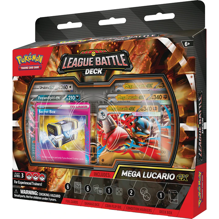 Mega Lucario ex League Battle Deck – Inglés 5