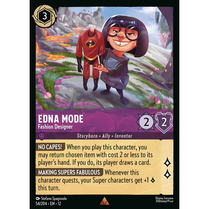 054/204 Edna Mode - Fashion Designer 1