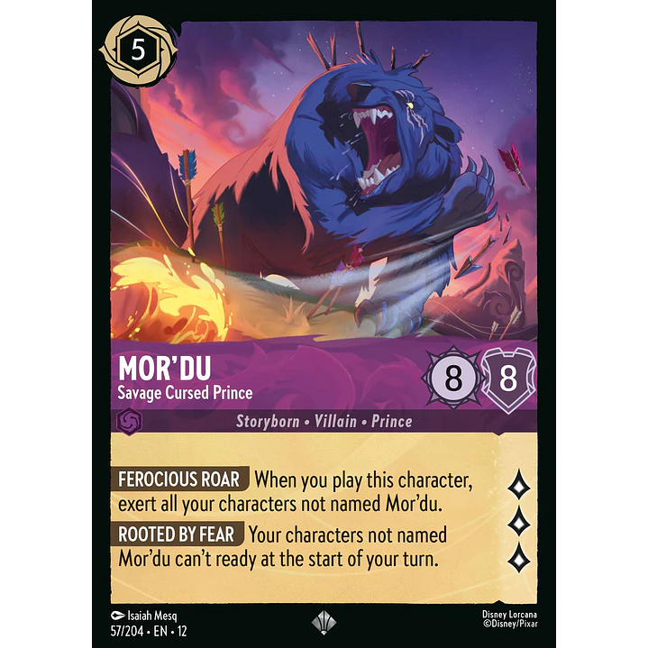 057/204 Mor'du - Savage Cursed Prince 1