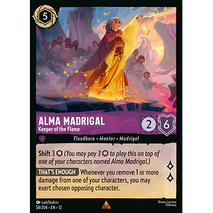 058/204 Alma Madrigal - Keeper of the Flame