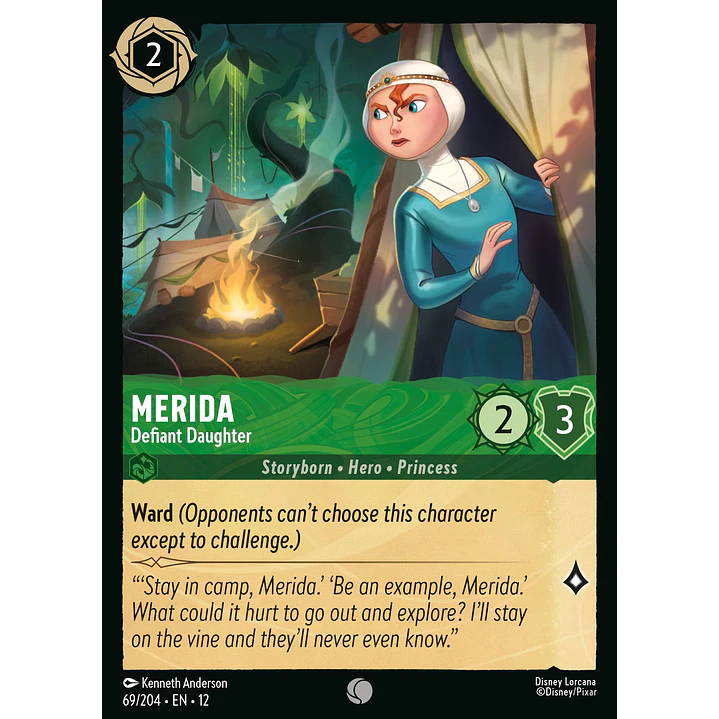 069/204 Merida - Defiant Daughter 1