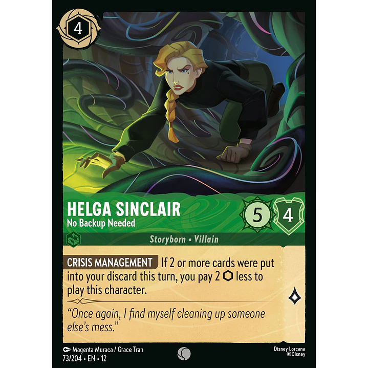 073/204 Helga Sinclair - No Backup Needed 1