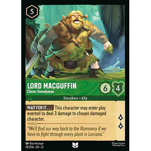 078/204 Lord MacGuffin - Clever Swordsman