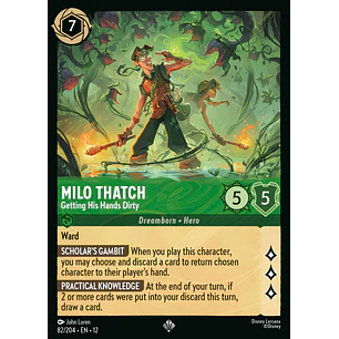 082/204 Milo Thatch - Getting His Hands Dirty