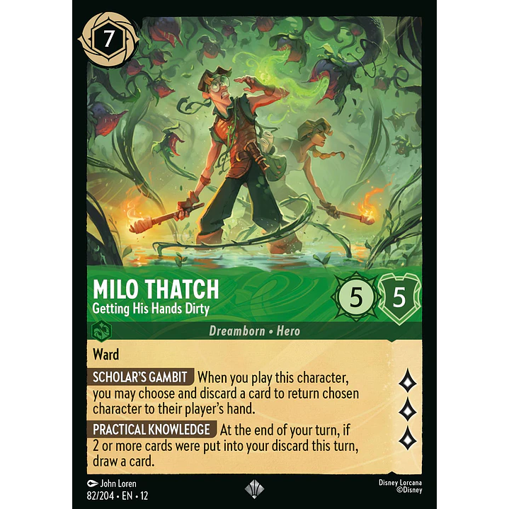 082/204 Milo Thatch - Getting His Hands Dirty 1