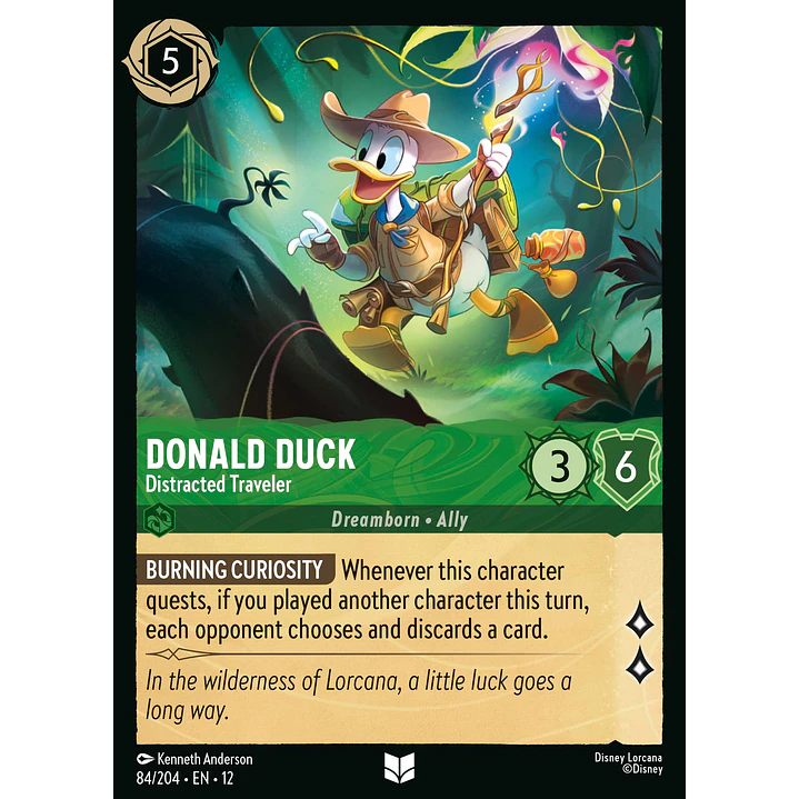 084/204 Donald Duck - Distracted Traveler 1