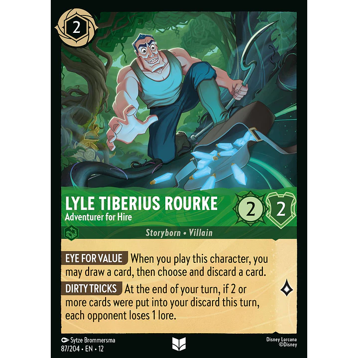 087/204 Lyle Tiberius Rourke - Adventurer for Hire 1
