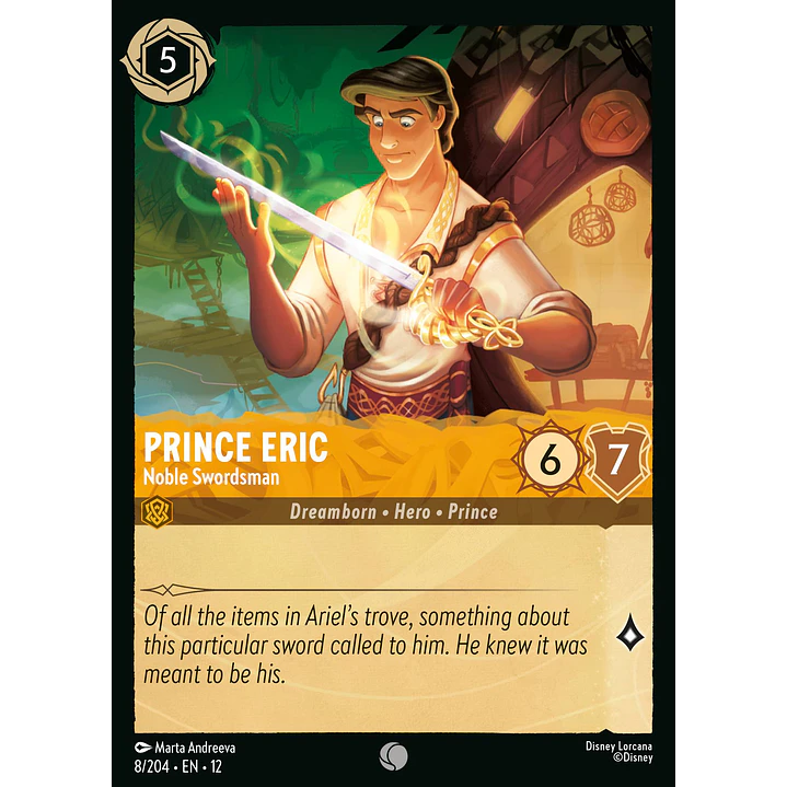 008/204 Prince Eric - Noble Swordsman 1