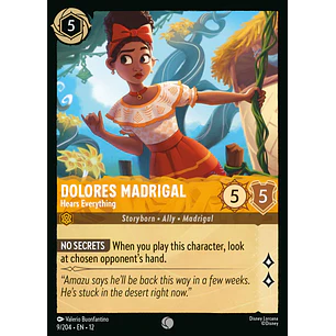 009/204 Dolores Madrigal - Hears Everything