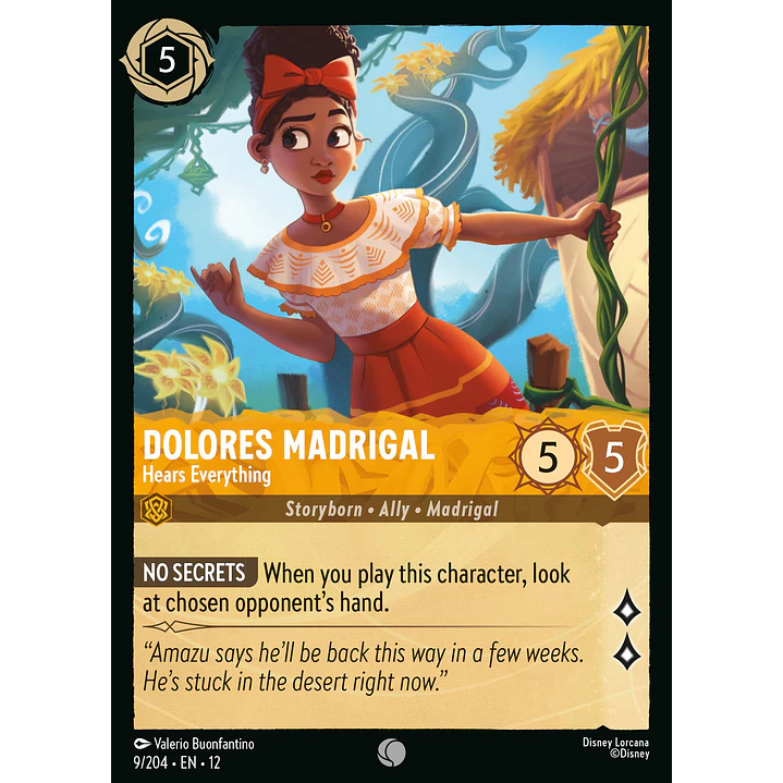 009/204 Dolores Madrigal - Hears Everything 1