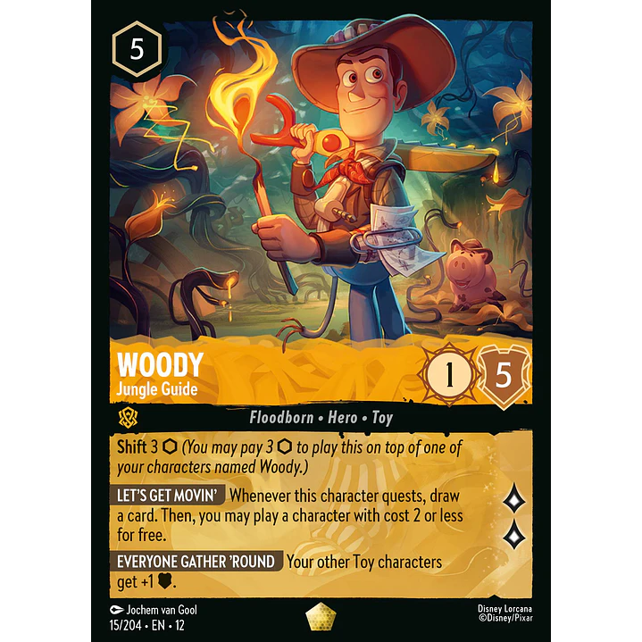 015/204 Woody - Jungle Guide 1