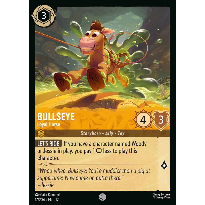 017/204 Bullseye - Loyal Horse 1