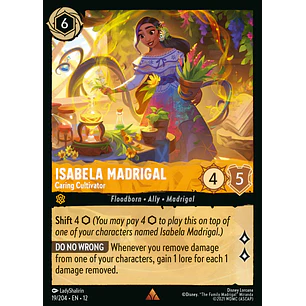 019/204 Isabela Madrigal - Caring Cultivator
