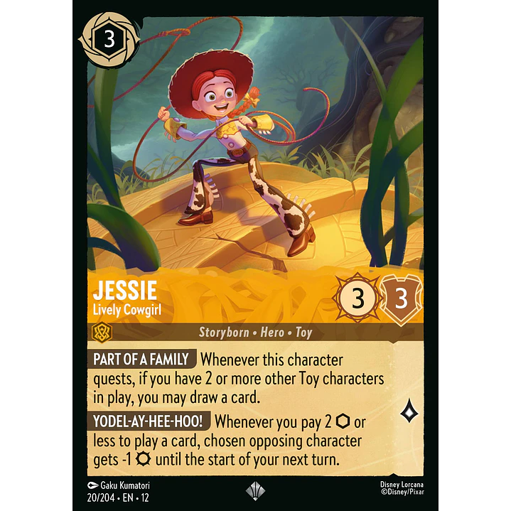 020/204 Jessie - Lively Cowgirl 1