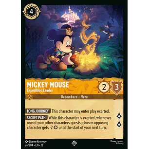 026/204 Mickey Mouse - Expedition Leader