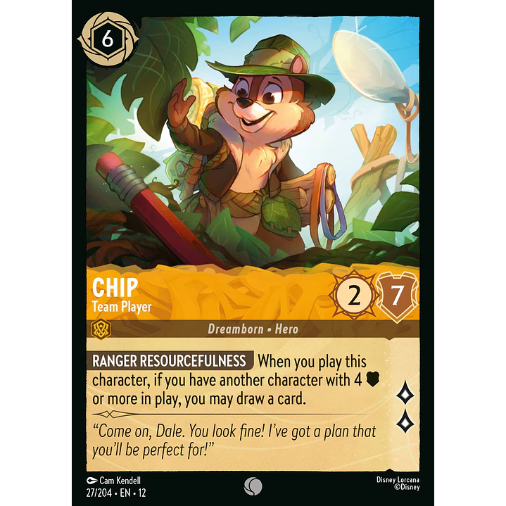 027/204 Chip - Team Player 1