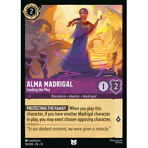 036/204 Alma Madrigal - Leading the Way