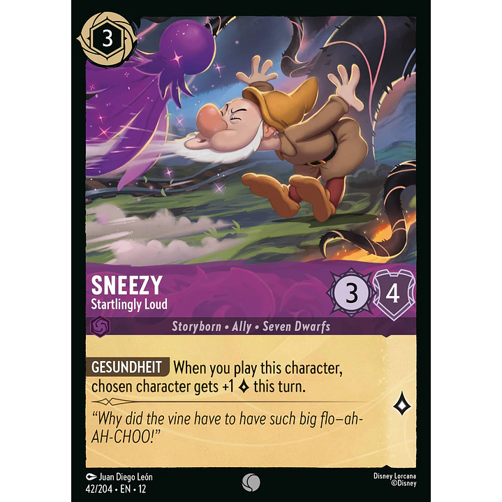 042/204 Sneezy - Startlingly Loud 1