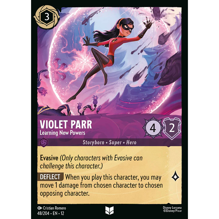 048/204 Violet Parr - Learning New Powers 1