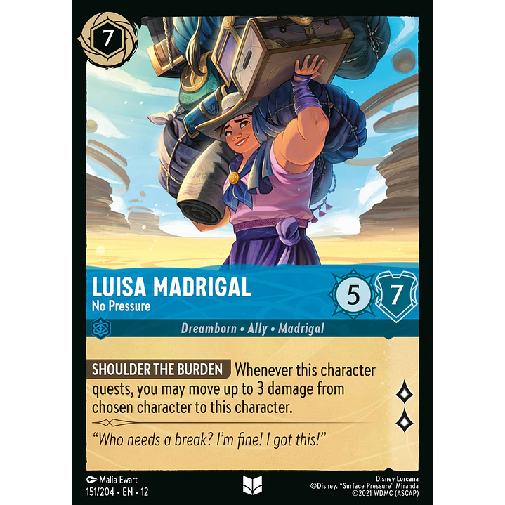 151/204 Luisa Madrigal - No Pressure 1